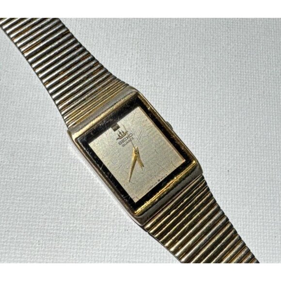 Vintage Seiko 5y91-5030 Galaxy Tank Watch RARE - Picture 2 of 5